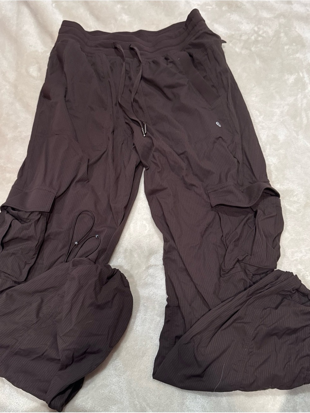 lululemon athletica Women’s Dark Brown Drawstring Pants